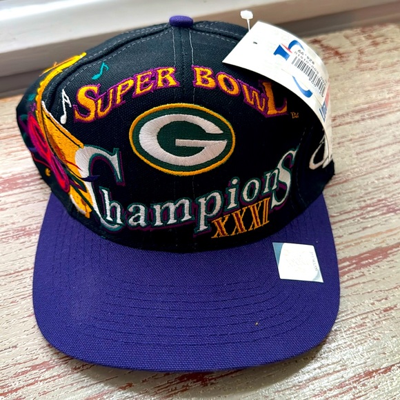 NFL Other - VINTAGE  BNWT GB Packers Super Bowl XXXI Champions hat. Logo Athletic.